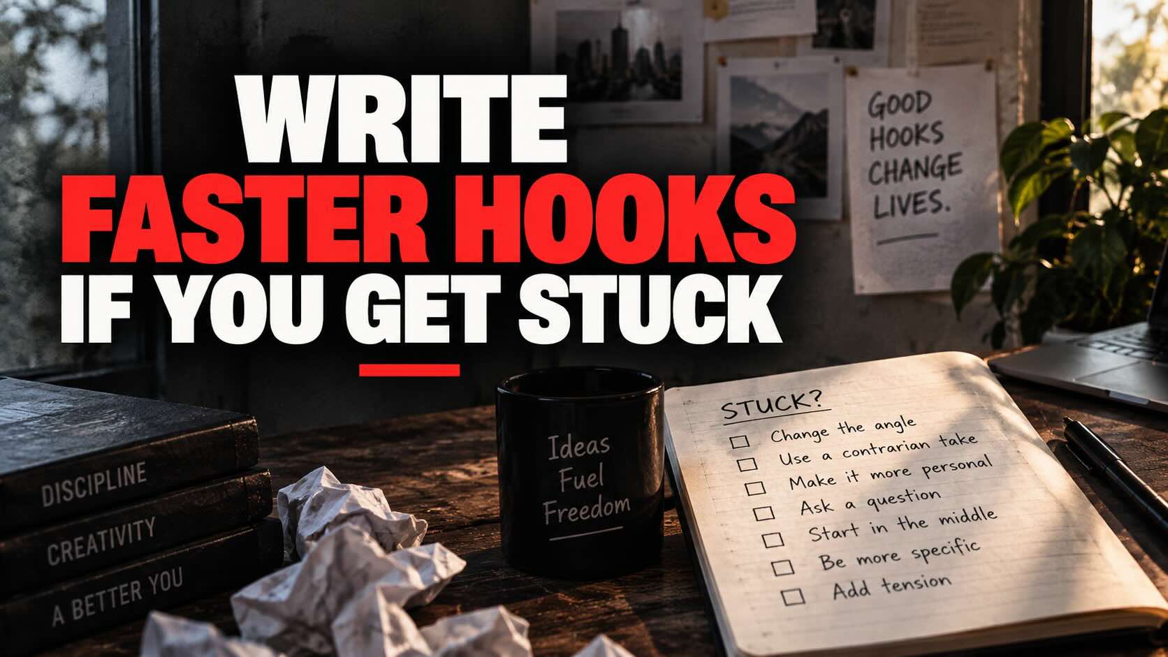 How to write electric YouTube Hooks in under 10 minutes