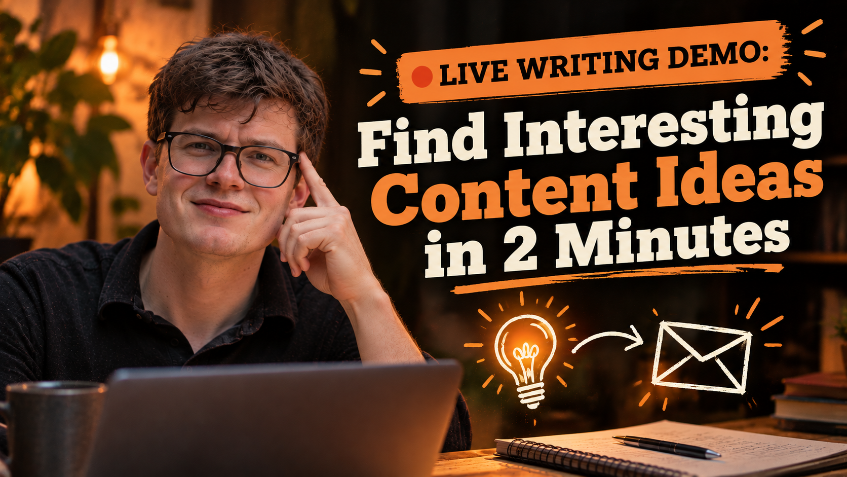 New Video: My first live writing demo