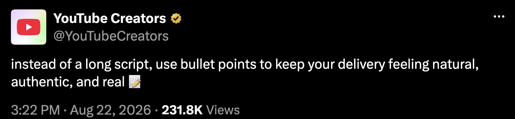 The YouTube algorithm likes it raw in 2026